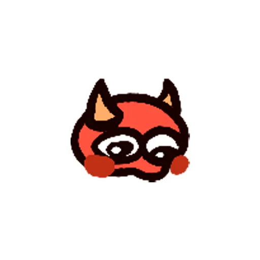 Sticker from the "Cursed Cookie" sticker pack