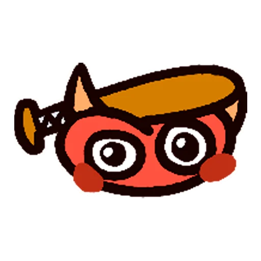 Sticker from the "Cursed Cookie" sticker pack