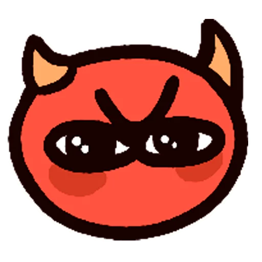 Sticker from the "Cursed Cookie" sticker pack