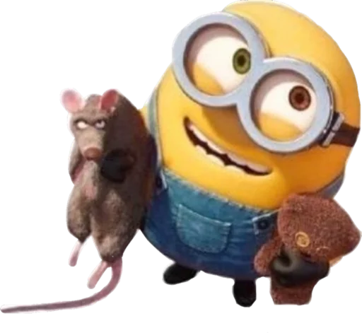 Sticker from the "minions" sticker pack