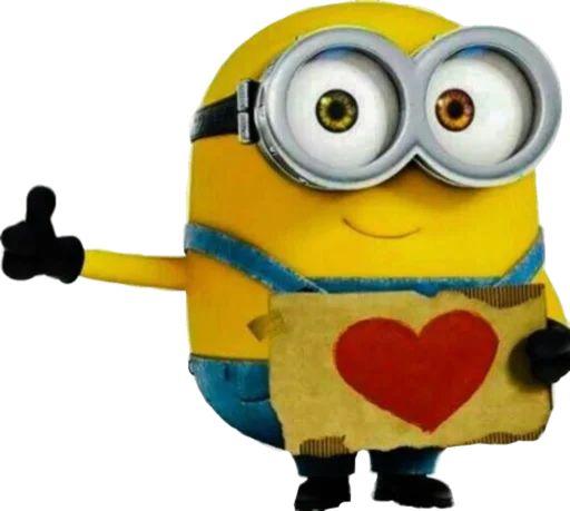 Sticker from the "minions" sticker pack