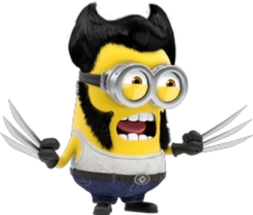 Sticker from the "minions" sticker pack