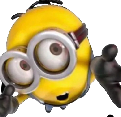 Sticker from the "minions" sticker pack