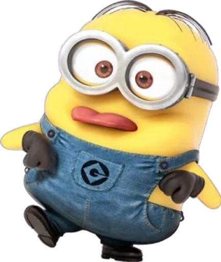 Стикер из набора "minions"