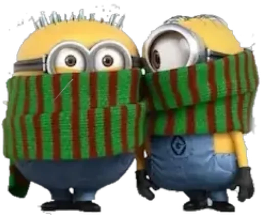 Стикер из набора "minions"