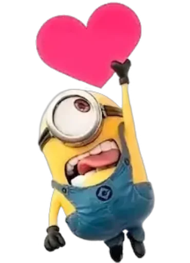 Sticker from the "minions" sticker pack