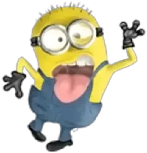 Sticker from the "minions" sticker pack