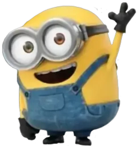 Sticker from the "minions" sticker pack