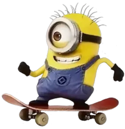 Sticker from the "minions" sticker pack