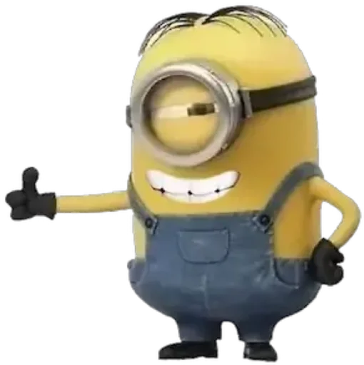 Sticker from the "minions" sticker pack