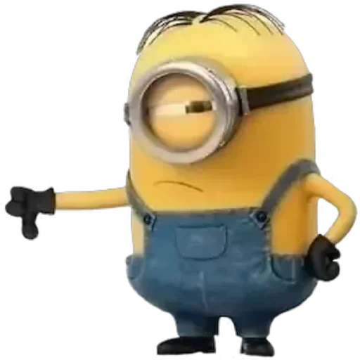 Sticker from the "minions" sticker pack