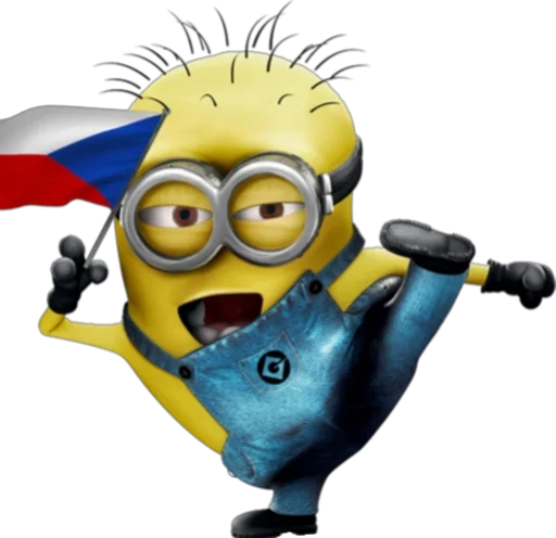 Стикер из набора "minions"