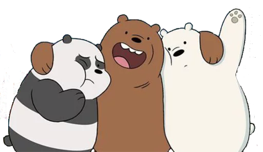 Sticker from the "WeBareBears" sticker pack