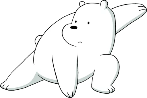 Sticker from the "WeBareBears" sticker pack