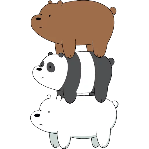 Sticker from the "WeBareBears" sticker pack