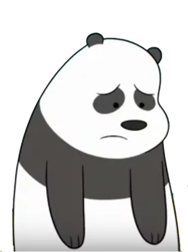 Sticker from the "WeBareBears" sticker pack