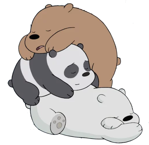 Sticker from the "WeBareBears" sticker pack