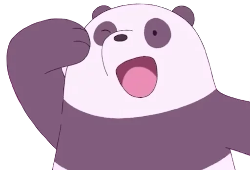 Sticker from the "WeBareBears" sticker pack