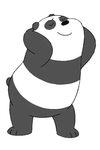 Sticker from the "WeBareBears" sticker pack