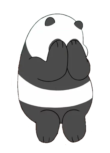 Sticker from the "WeBareBears" sticker pack