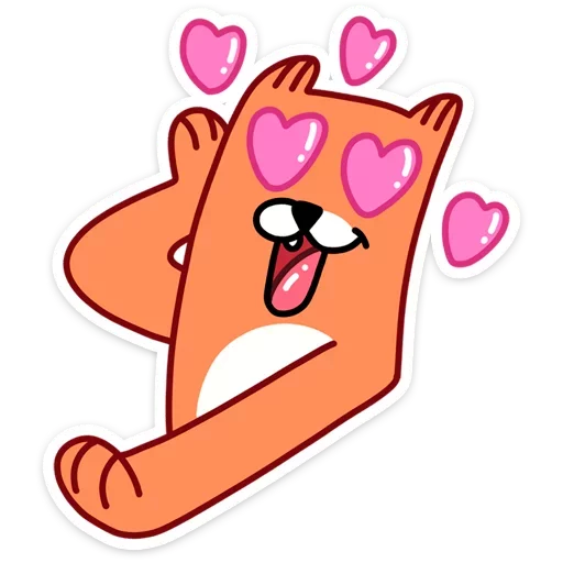 Sticker from the "Fox" sticker pack