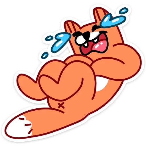 Sticker from the "Fox" sticker pack