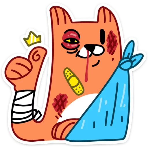 Sticker from the "Fox" sticker pack