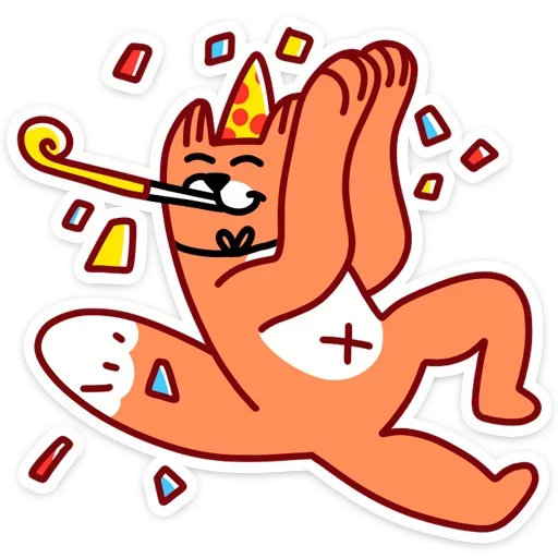 Sticker from the "Fox" sticker pack