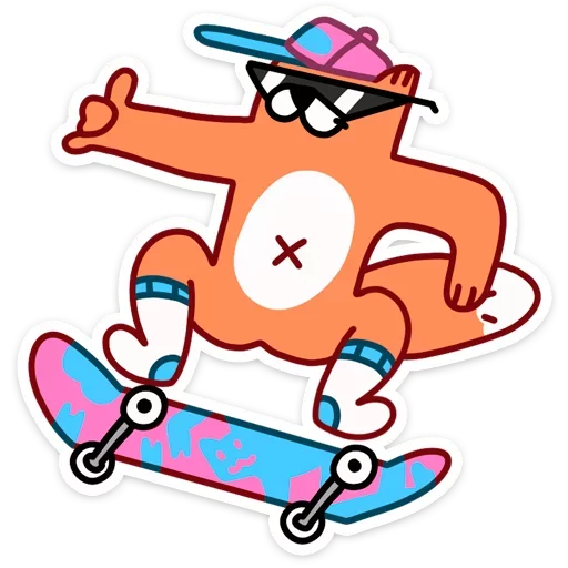 Sticker from the "Fox" sticker pack