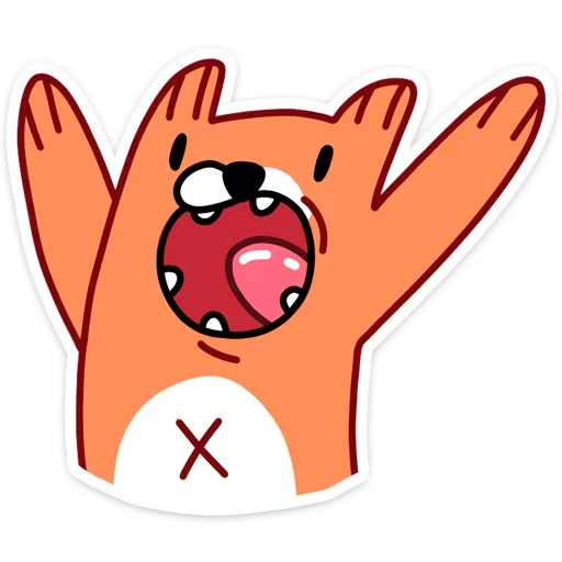 Sticker from the "Fox" sticker pack