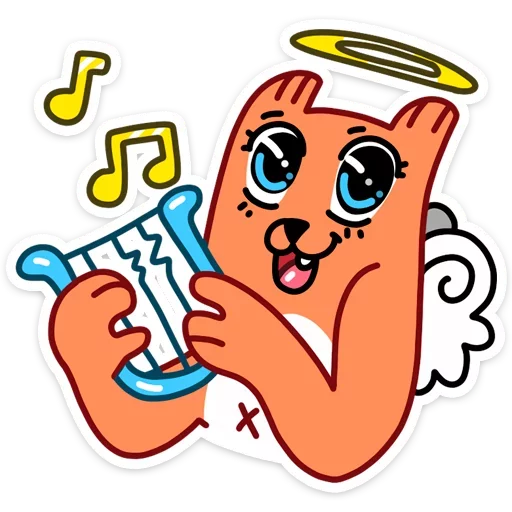 Sticker from the "Fox" sticker pack