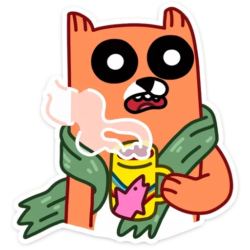 Sticker from the "Fox" sticker pack