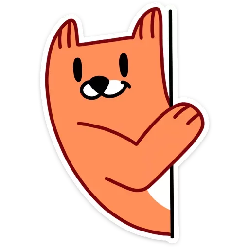 Sticker from the "Fox" sticker pack