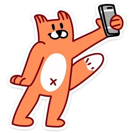 Sticker from the "Fox" sticker pack