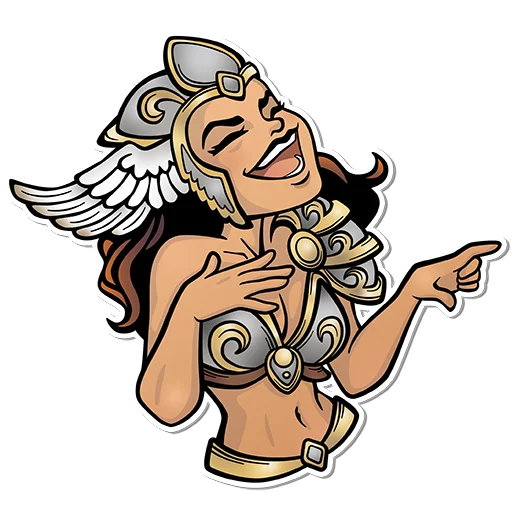 Sticker from the "VALKYRIES by Imant" sticker pack