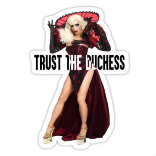 Sticker from the "RuPaulDragRace" sticker pack