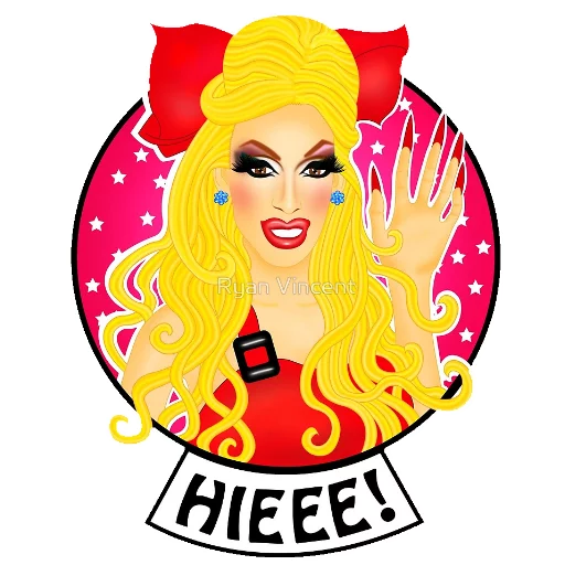 Sticker from the "RuPaulDragRace" sticker pack