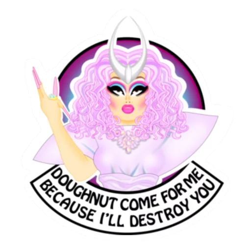 Sticker from the "RuPaulDragRace" sticker pack