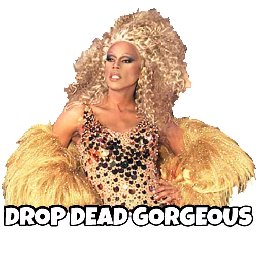 Sticker from the "RuPaulDragRace" sticker pack