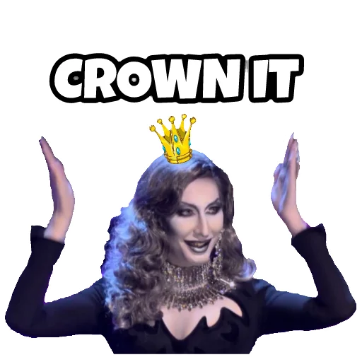 Sticker from the "RuPaulDragRace" sticker pack