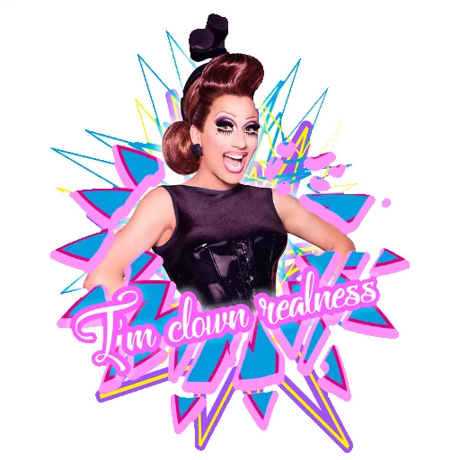 Sticker from the "RuPaulDragRace" sticker pack