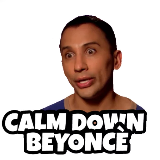 Sticker from the "RuPaulDragRace" sticker pack