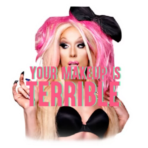 Sticker from the "RuPaulDragRace" sticker pack