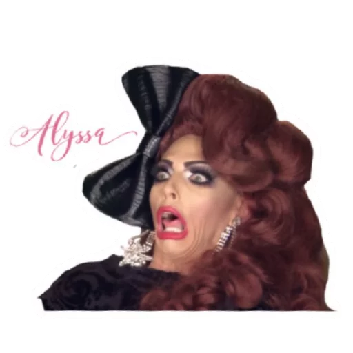 Sticker from the "RuPaulDragRace" sticker pack