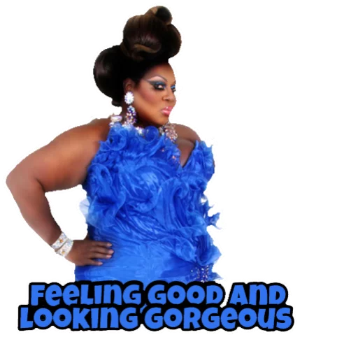 Sticker from the "RuPaulDragRace" sticker pack