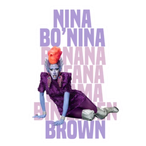 Sticker from the "RuPaulDragRace" sticker pack