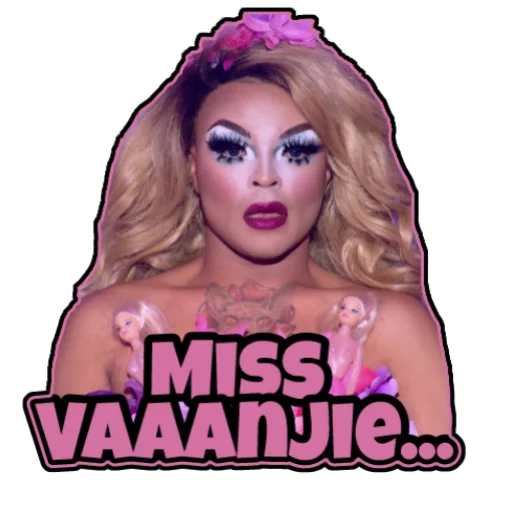 Sticker from the "RuPaulDragRace" sticker pack