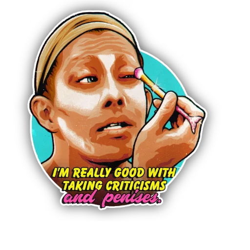 Sticker from the "RuPaulDragRace" sticker pack