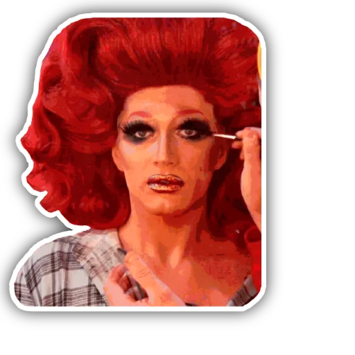 Sticker from the "RuPaulDragRace" sticker pack