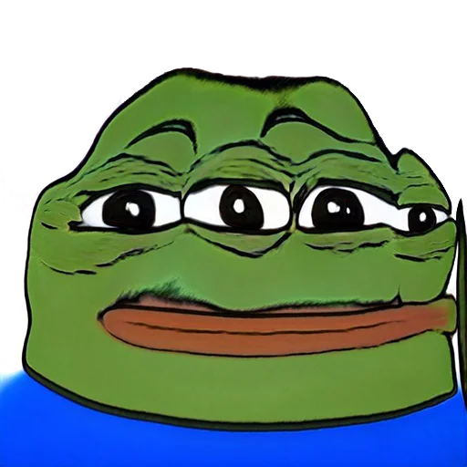 Sticker from the "Neuropepe" sticker pack